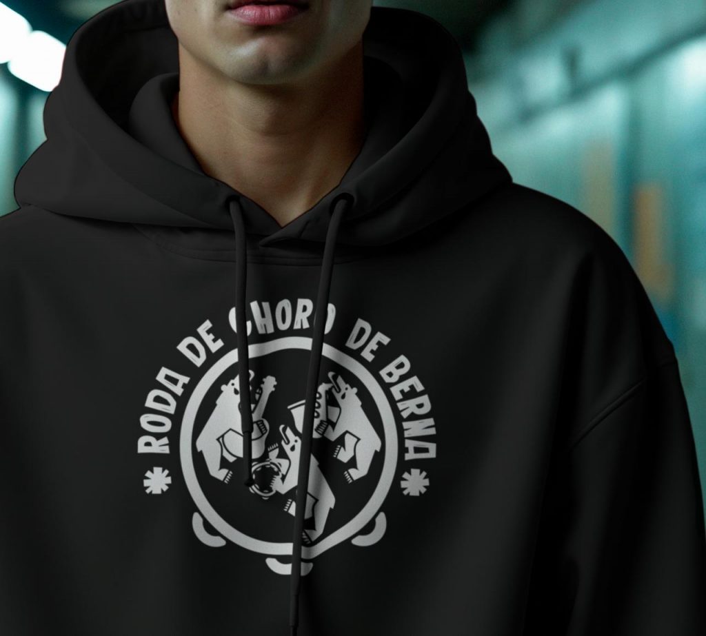 Hoodie/moletom com capuz - Choro de Berna