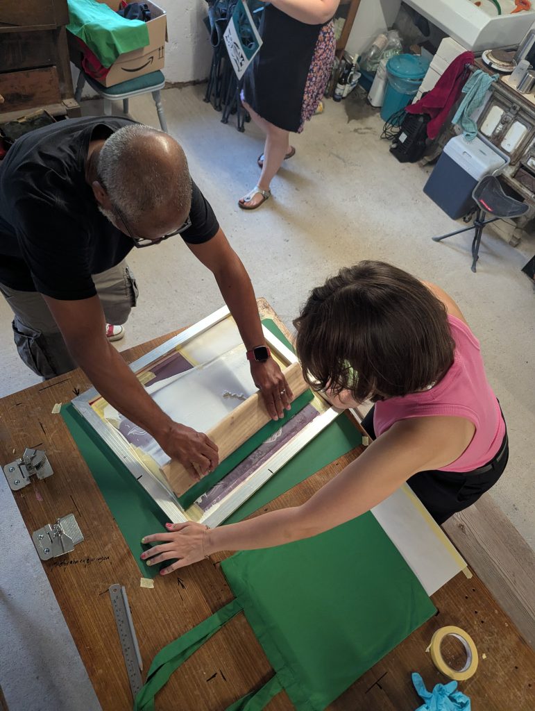 Workshop Siebdruck 18.08